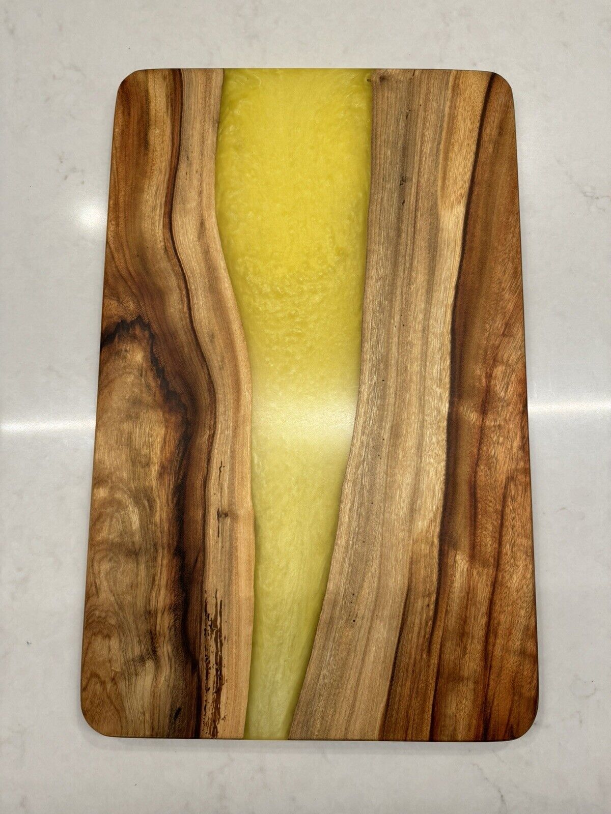 Handmade Australia Camphor Laurel Charcuterie Cheese Serving Board - Epoxy Resin